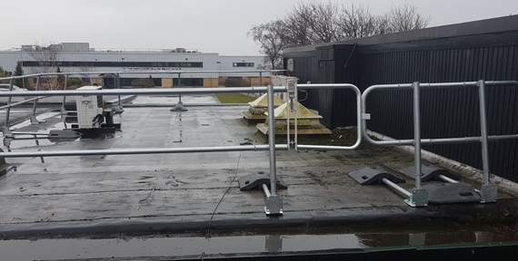Handrail System, Roofing Contractors, UK, Sheffield