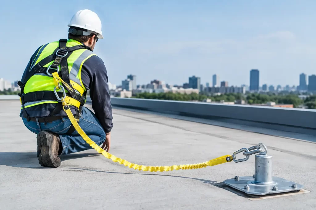 Choosing Commercial Roof Fall Protection Systems