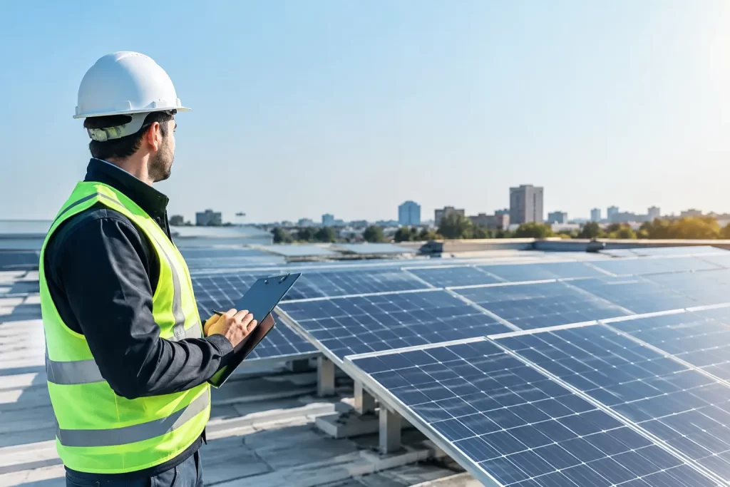 Commercial Rooftop Solar Installation Checklist
