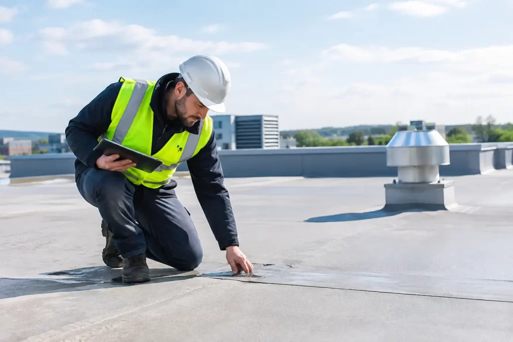 Reactive Roof Maintenance for Commercial Sites