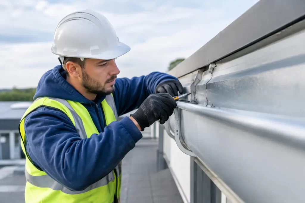 Repairing Damaged Box Gutters on Commercial Sites